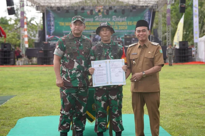 
 TMMD ke-120 di Tanah Bumbu : Selesai dan Sukses