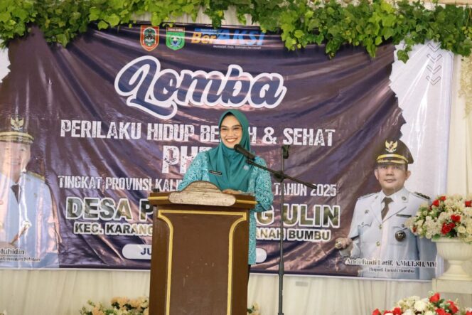 
 Ketua TP PKK Andi Irmayani Apresiasi Desa Pematang Ulin Ikuti Lomba PHBS Tingkat Kalsel