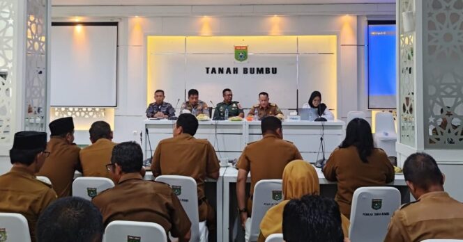 
 Pemkab Tanah Bumbu Gelar Rakor Pembentukan Satgas MBG