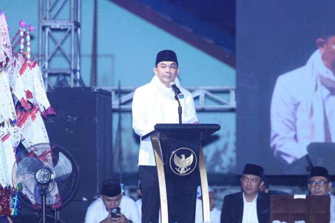
 Aksi Sinergitas Merah Putih, Bupati Andi Rudi Latif Sampaikan Pesan Persatuan pada Peringatan Maulid Nabi Muhammad SAW