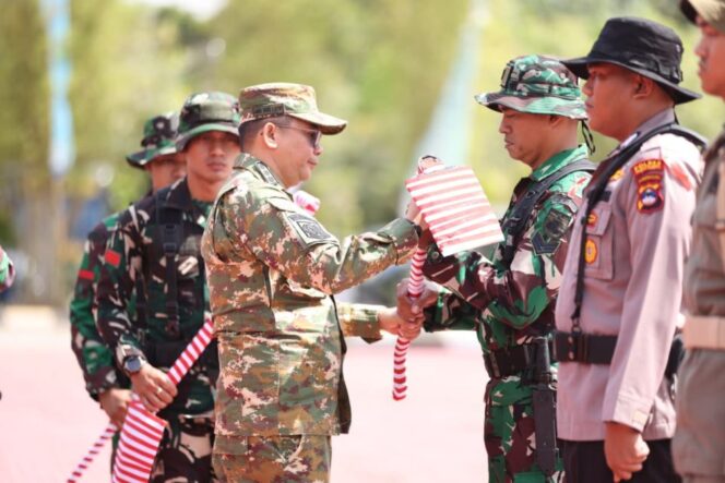 
 TMMD Ke-126 Resmi Dimulai, Bupati Andi Rudi Latif : Wujud Nyata Gotong Royong Membangun Desa