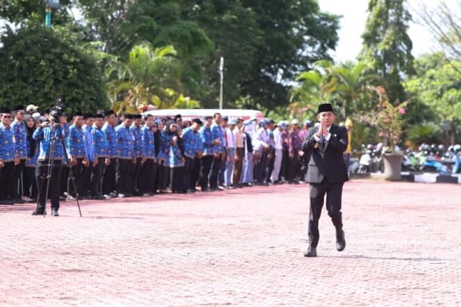 
 Bupati Andi Rudi Latif Apresiasi Seluruh Peserta, Upacara Hari Kesaktian Pancasila Berjalan Khidmat