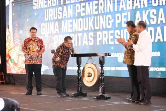 
 Bupati Tanah Bumbu Andi Rudi Latif Dukung Sinergi Nasional Program Prioritas Presiden dalam Rakornas di Jakarta