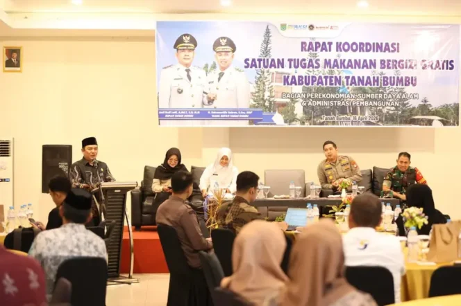 
 Pemkab Tanah Bumbu Gelar Rakoor Satgas MBG