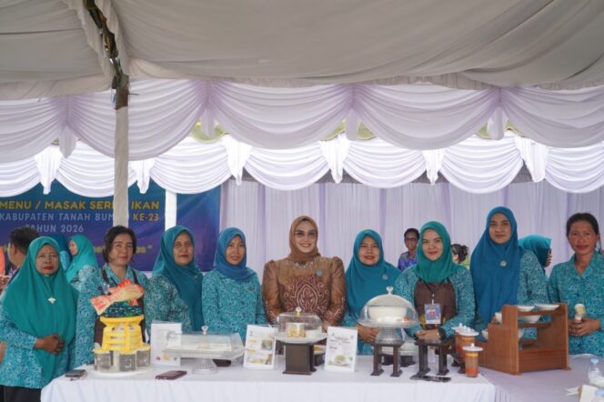 
 TP PKK Tanah Bumbu Gelar Lomba Masak Serba Ikan, Dorong Pola Makan Bergizi Keluarga
