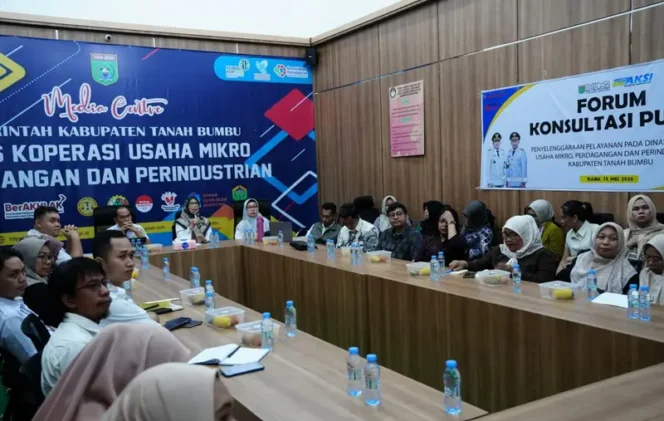 
 Diskumdagri Tanah Bumbu Gandeng UMKM dalam FKP untuk Dorong Pelayanan Prima