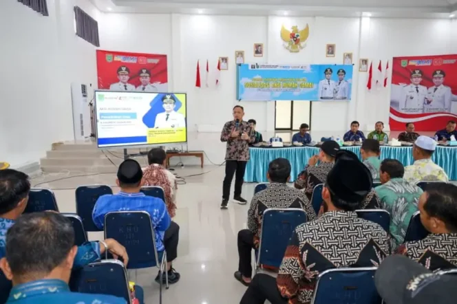 
 Pemkab Tanah Bumbu Gelar Sosialisasi Aksi Rumah Damai untuk Wujudkan Desa Tertib, Aman, dan Harmonis