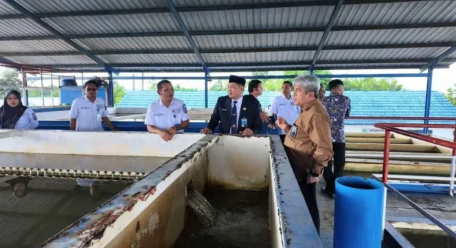 
 BPKP Kalsel Evaluasi SPAM PT Air Minum Bersujud