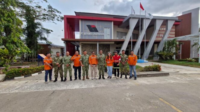 
 Satgas Karhutla Mabes TNI Apresiasi dan Puji Kesiapan PT Borneo Indobara Tangani Karhutla