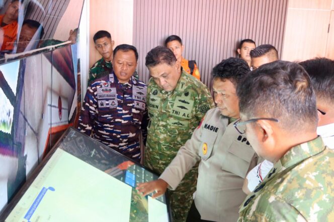 
 Tim Mabes TNI Apresiasi Aksi Nyata Kesiapan Satgas Karhutla Tanah Bumbu