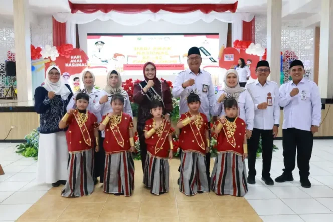 
 Bupati Andi Rudi Latif Dorong Generasi Cerdas dan Berkarakter, Anak PAUD Unjuk Bakat dan Kreativitas di Panggung HAN 2026
